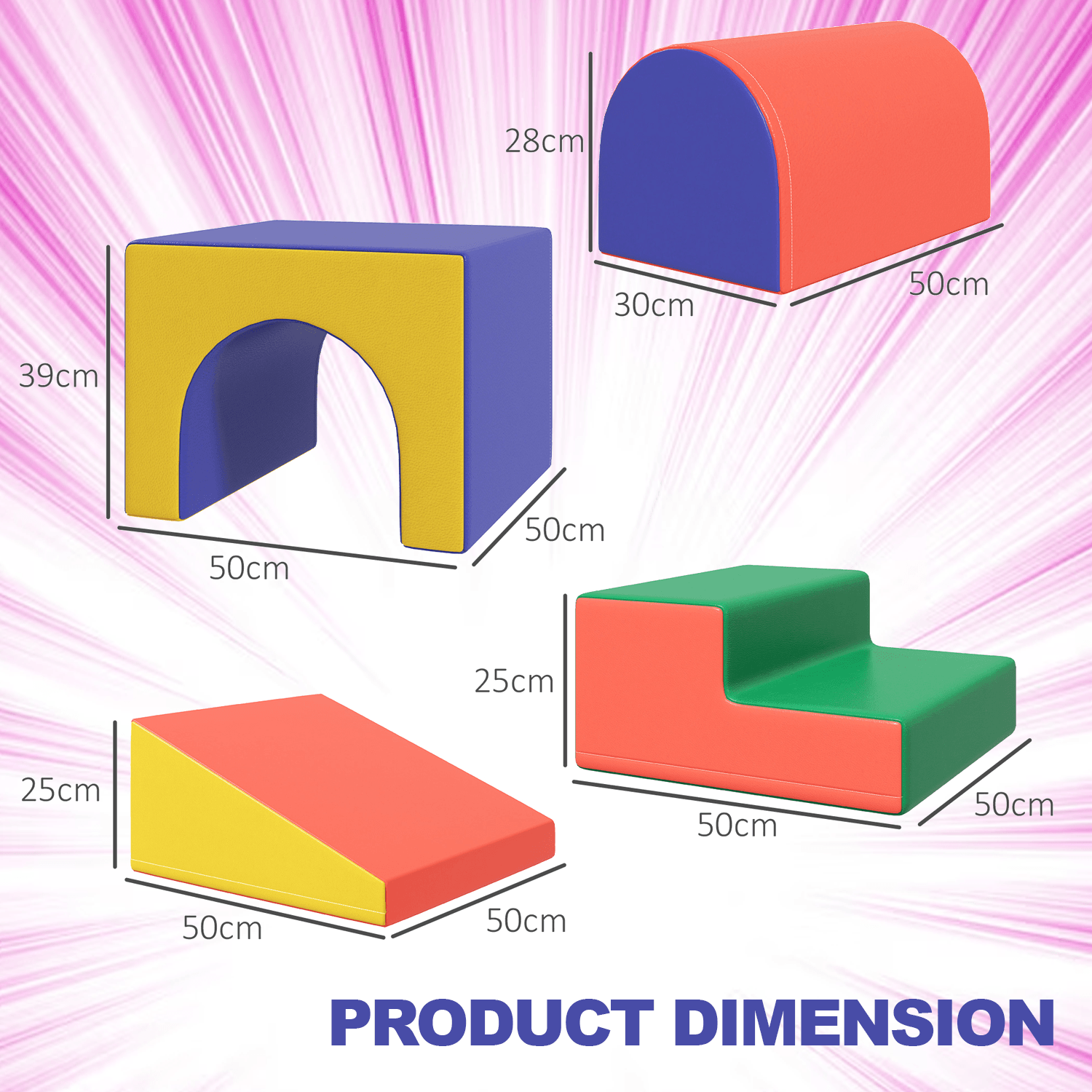 soft play climber set