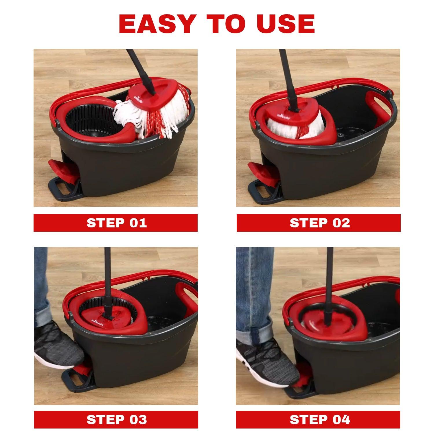 spin mop and bucket