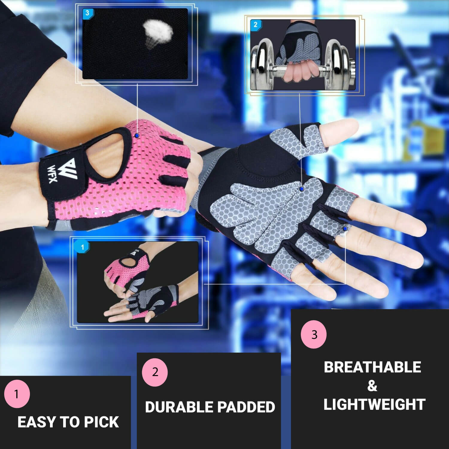 Workout Gloves Full Finger