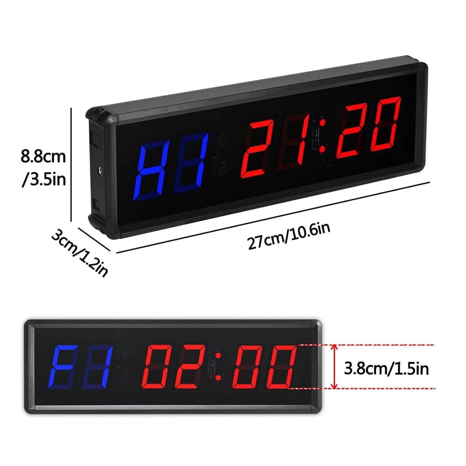 led gym clock