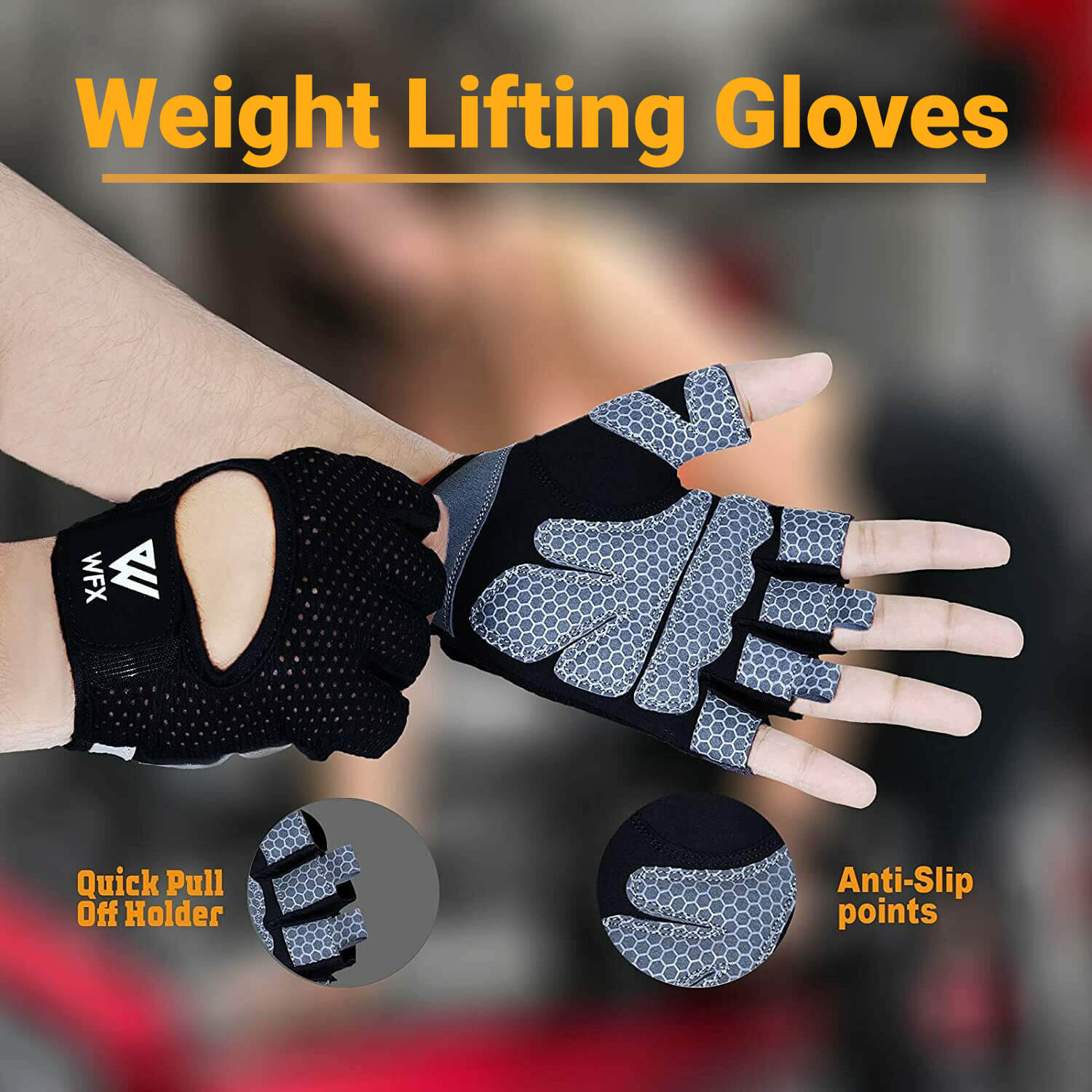 Weight Lifting Gloves for Men and Women - Best Gym Gloves