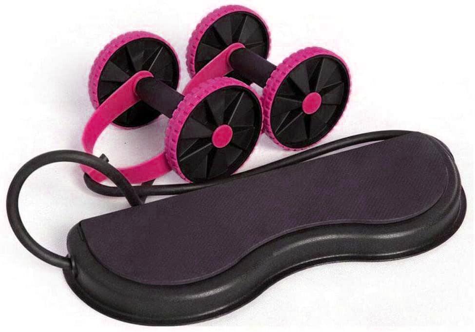 Abs Roller Wheel Trainer Abdominal Fitness - Portable Ab Wheel Fitness Abdominal Roller Leg Exercise ABS Workout Training