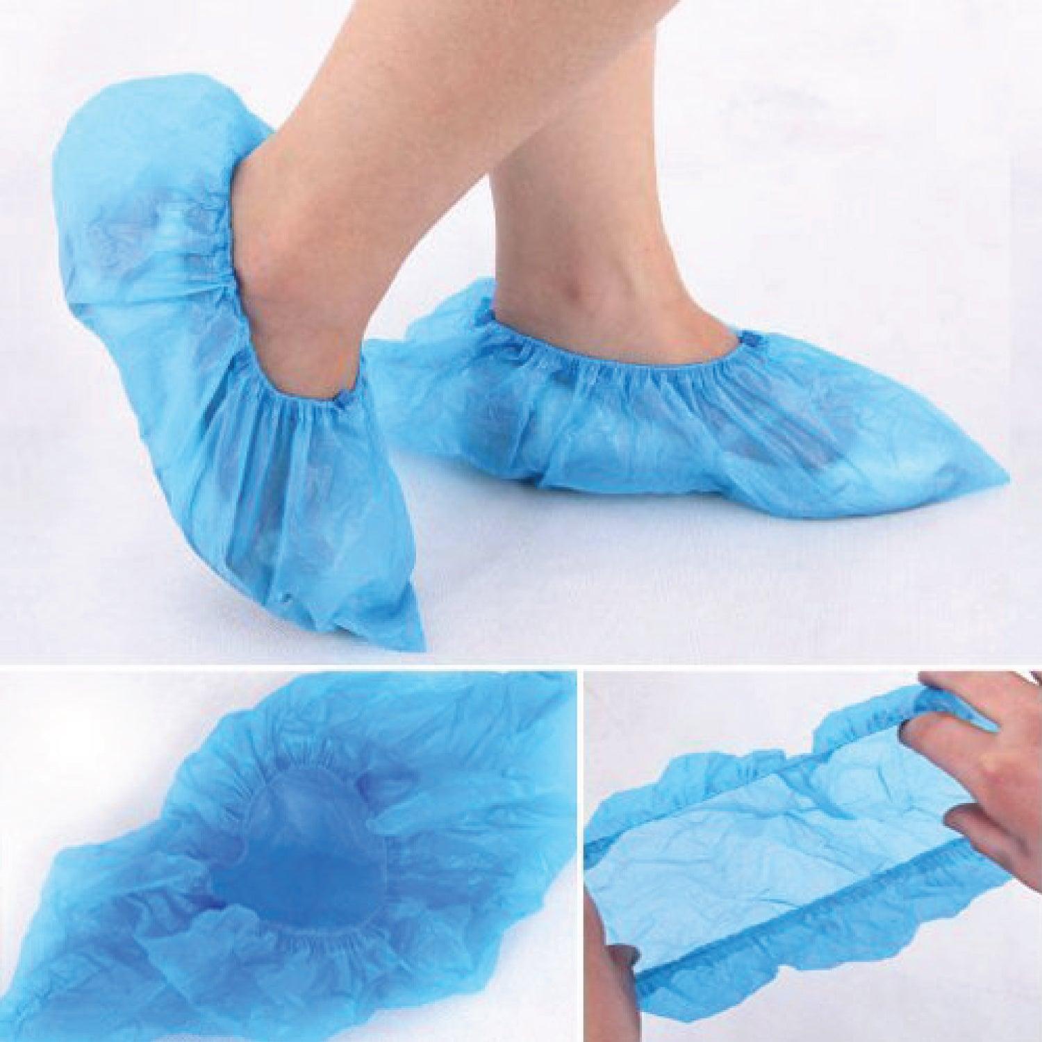 BLUE Plastic Waterproof Boot Protector