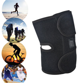 Comfier Heated Knee Brace Wrap with Massage,Vibration Knee Massager with Heating Pad for Knee, Heated Knee Pad for Stress Relief