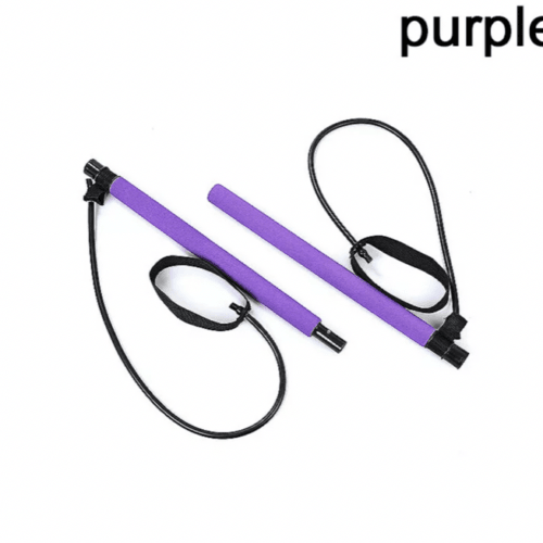 Portable Pilates Bar Kit - Workout Bar, | Gym Equipment for Home Use, Exercise Bar, Exercise Equipment for Women, Pilates Stick, Gym Stick