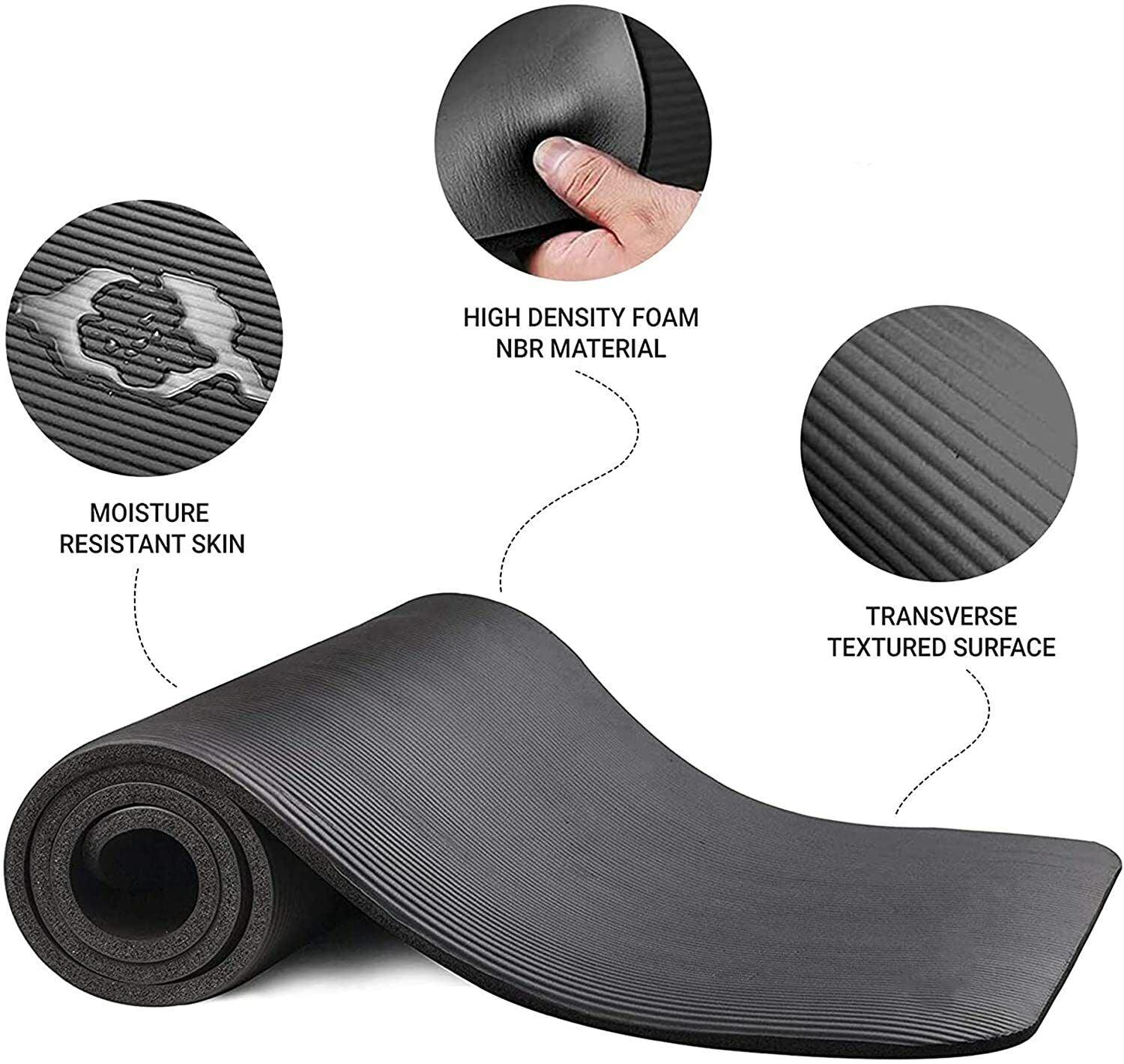 Yoga Mat For Exercise Gym Fitness