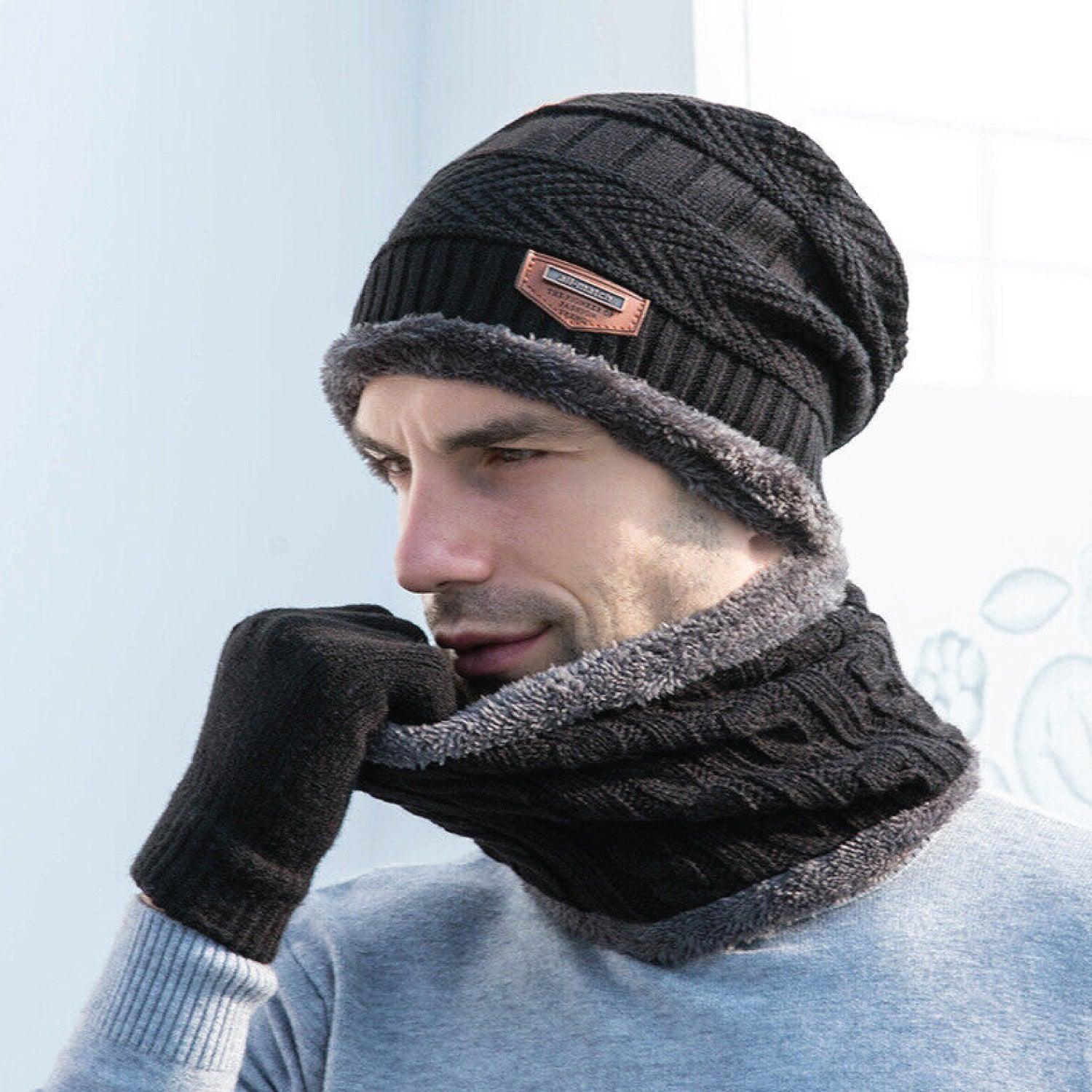 hat glove and scarf set