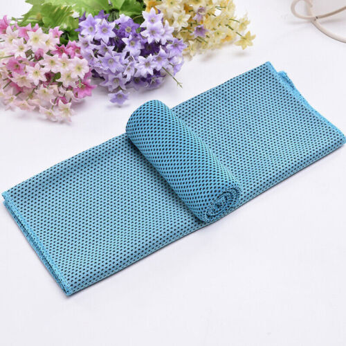 Cooling Towel for Neck - Microfibre Ice Towel, Soft Breathable Chilly Towel for Yoga, Golf, Gym, Camping, Running, Workout &amp; More