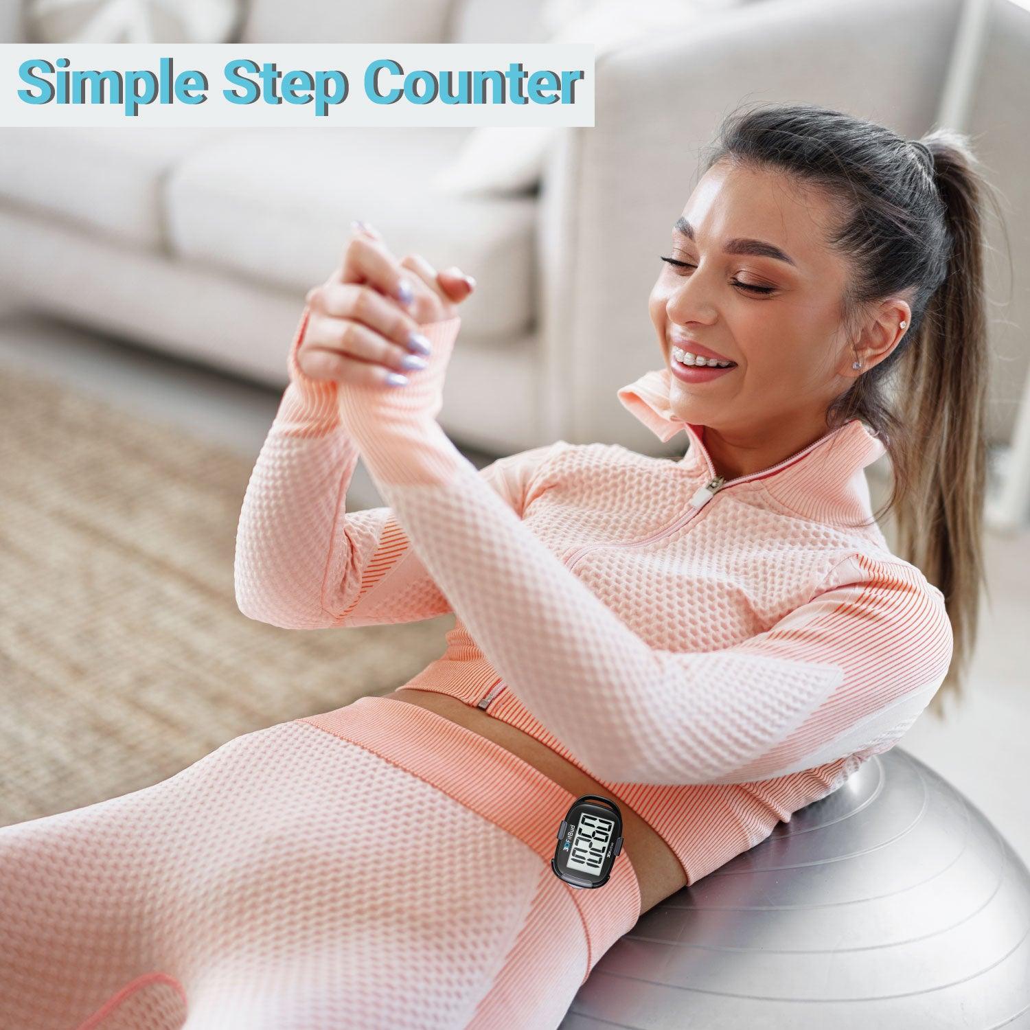 simple step counter for seniors