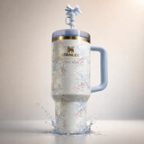 Insulated Straw Tumbler with Leak-Proof Lid - Hot & Cold Drinks | UK
