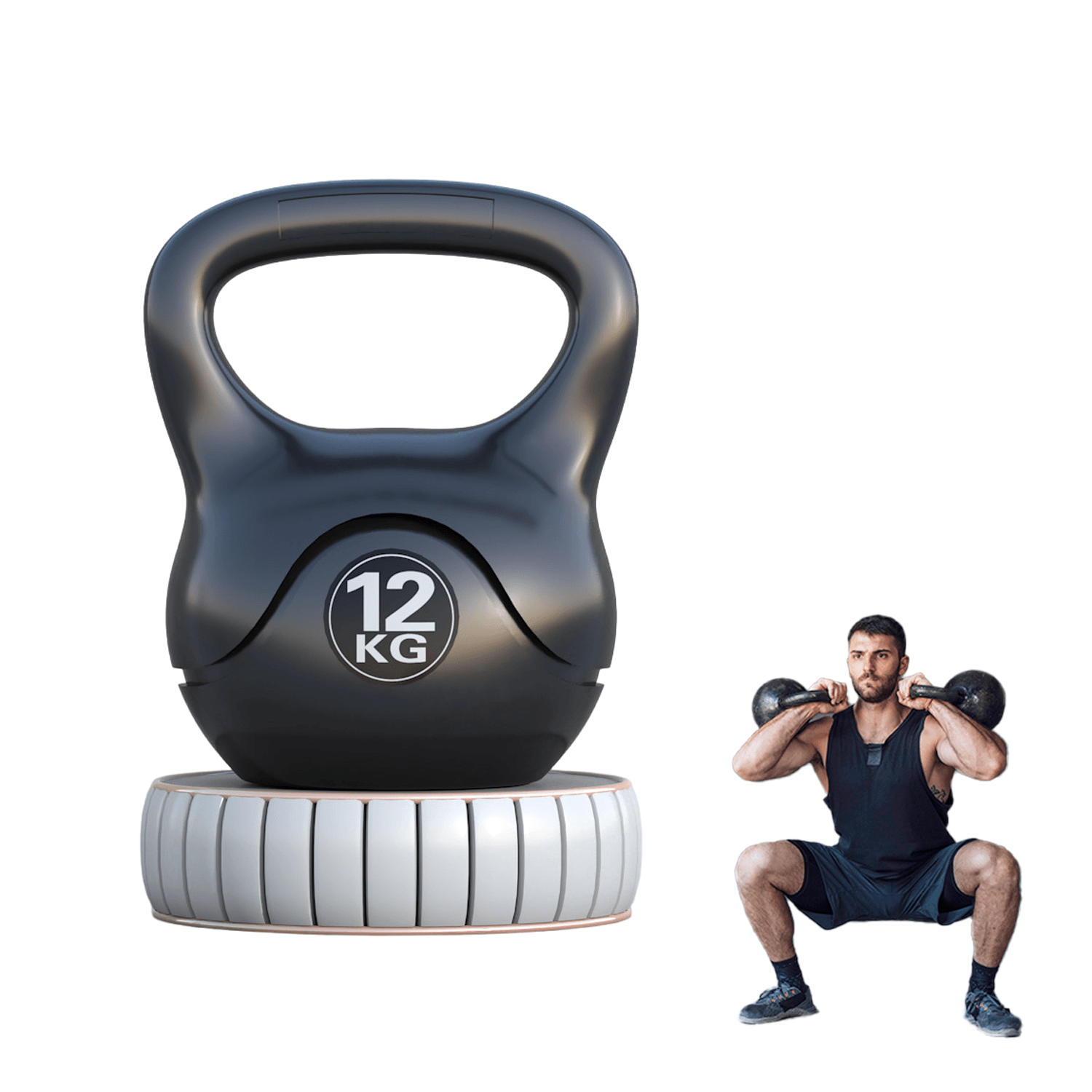 12kg cast iron kettlebells 