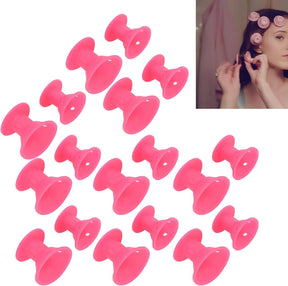Spoolies Hair Curlers UK - 20/40PCS No Heat Silicone DIY Soft Magic Hair Curlers