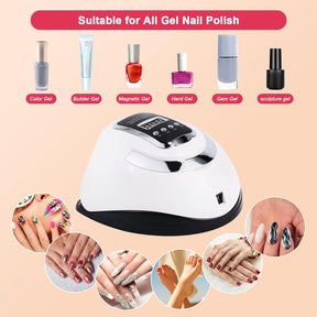 Nail Gel Dryer - Professional Polish Dryer Gel Acrylic Curing Lights