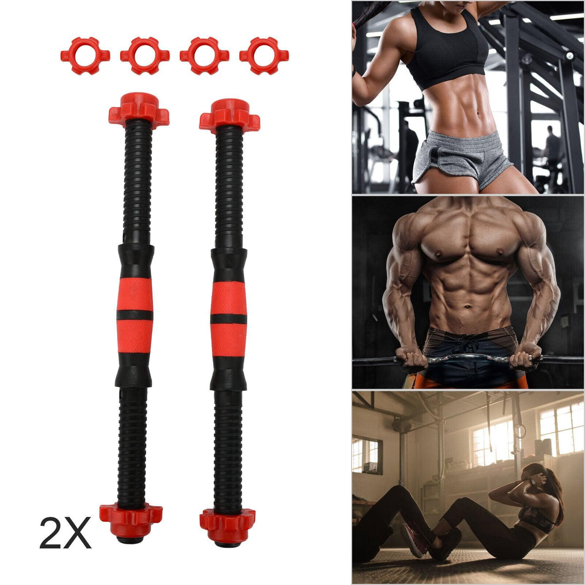 Dumbbell Long Bar