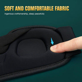 Best Sleep Mask - 3D Sleeping Eye Mask Breathable Soft Padded Mask Cover Eyepatch