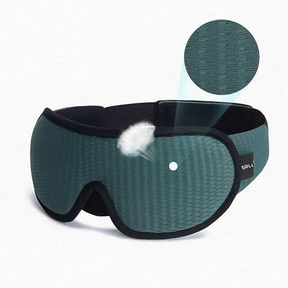 Best Sleep Mask - 3D Sleeping Eye Mask Breathable Soft Padded Mask Cover Eyepatch