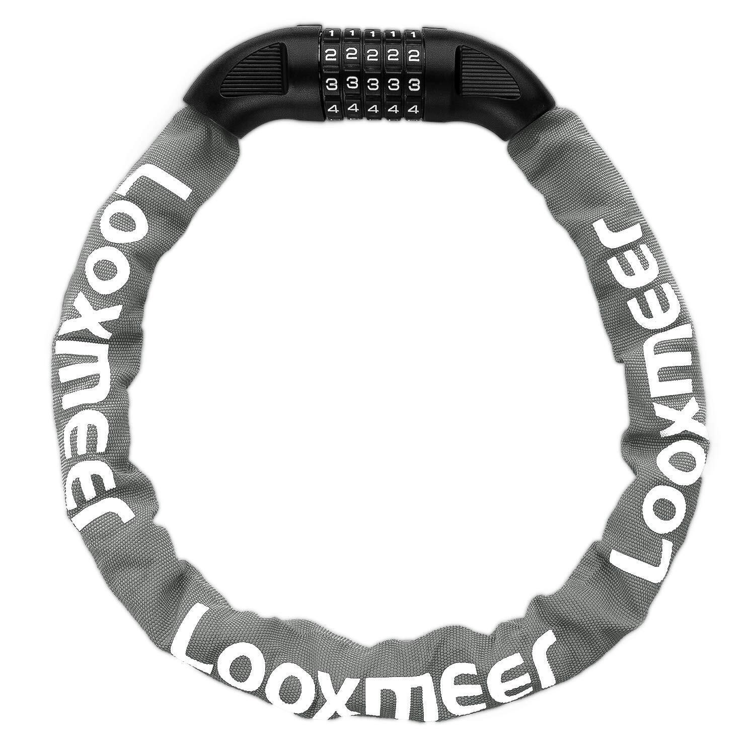 5-Digit Combination Chain Lock Grey