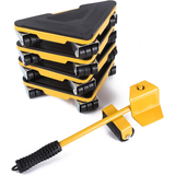 Furniture Moving Wheels - Heavy Furniture Lifter Shifter Remover Roller Wheels Moving Mover Tools Kit Set