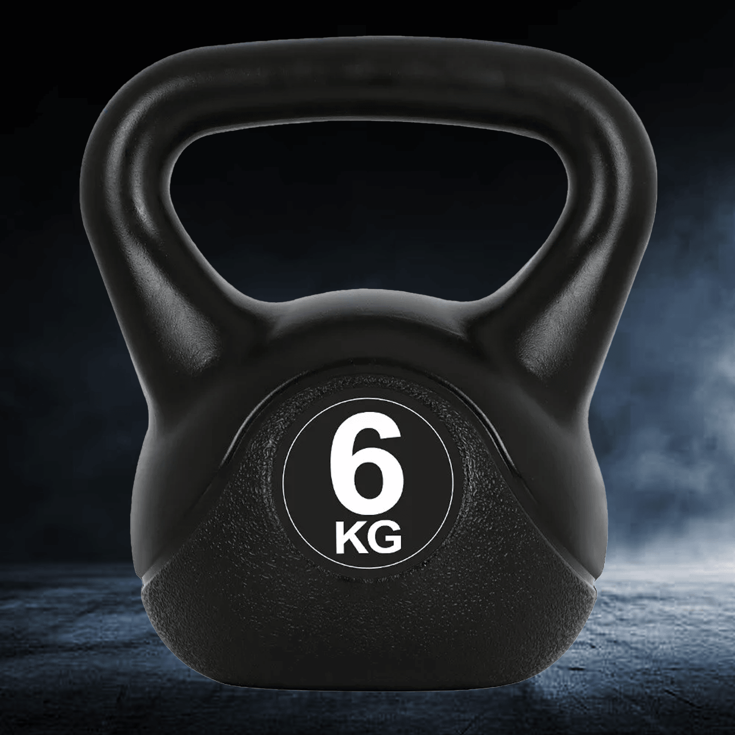 6kg cast iron kettlebell