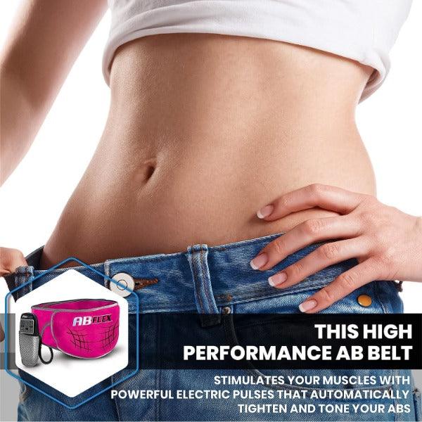 Stomach Toner Belt - Ab Toning Belt Ab Stimulator for Toned Stomach -  Maskura - Get Trendy, Get Fit