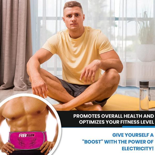 Stomach Toner Belt Ab Toning Belt Ab Stimulator for Toned Stomach Maskura Get Trendy Get Fit