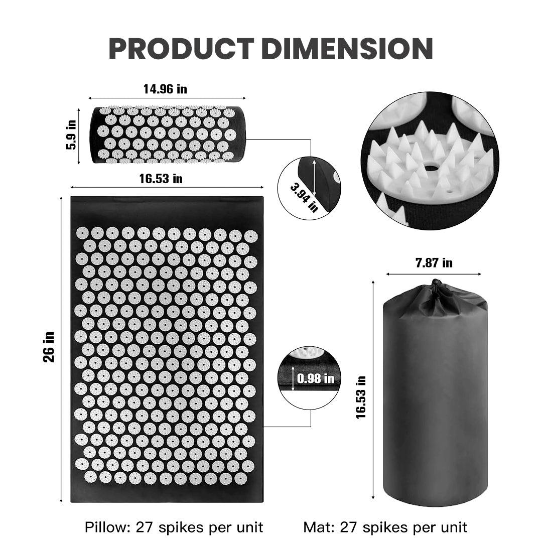 Yoga mat with spikes hotsell