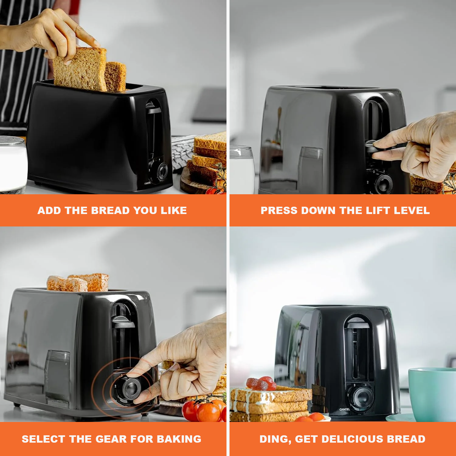 Adjustable Breakfast Toaster