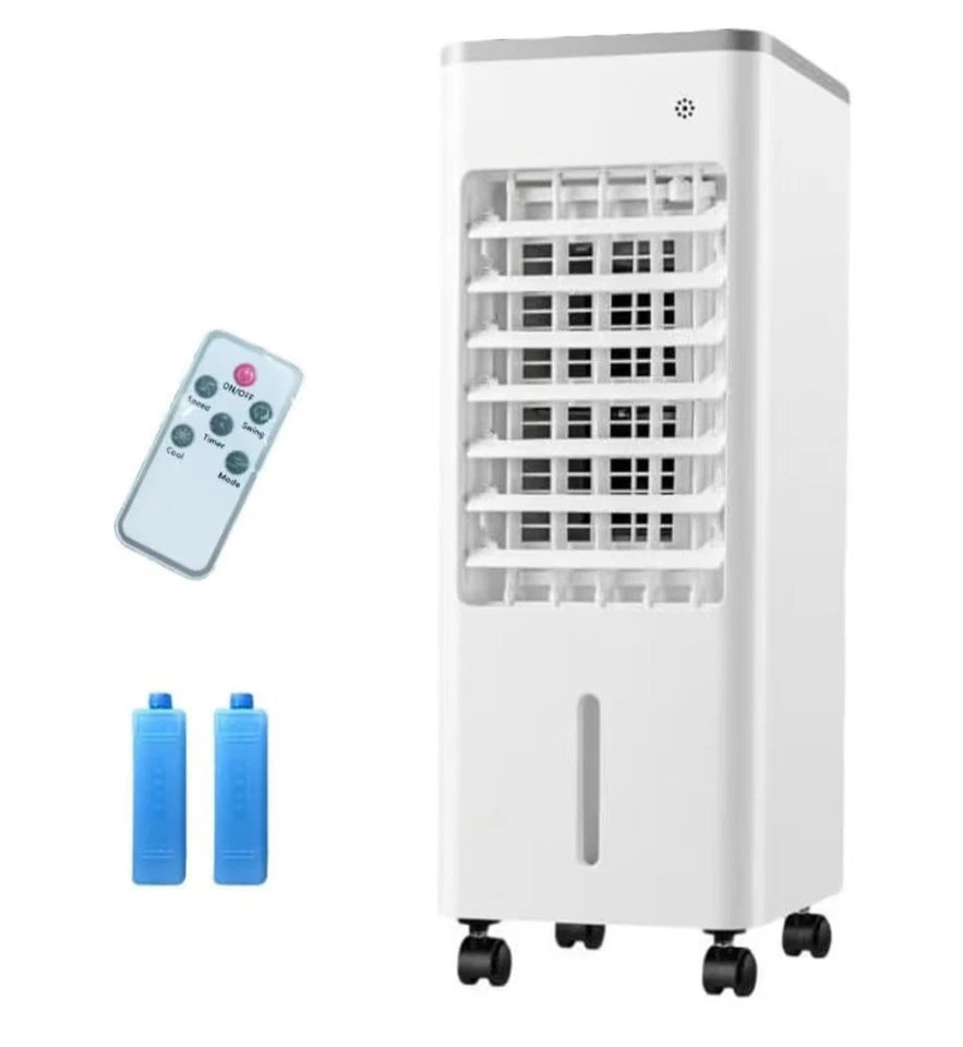 Portable Air Conditioner - 2L/4L/5L Air Cooler Evaporative Oscillating Unit Ice Fan W/ Remote Swing AC