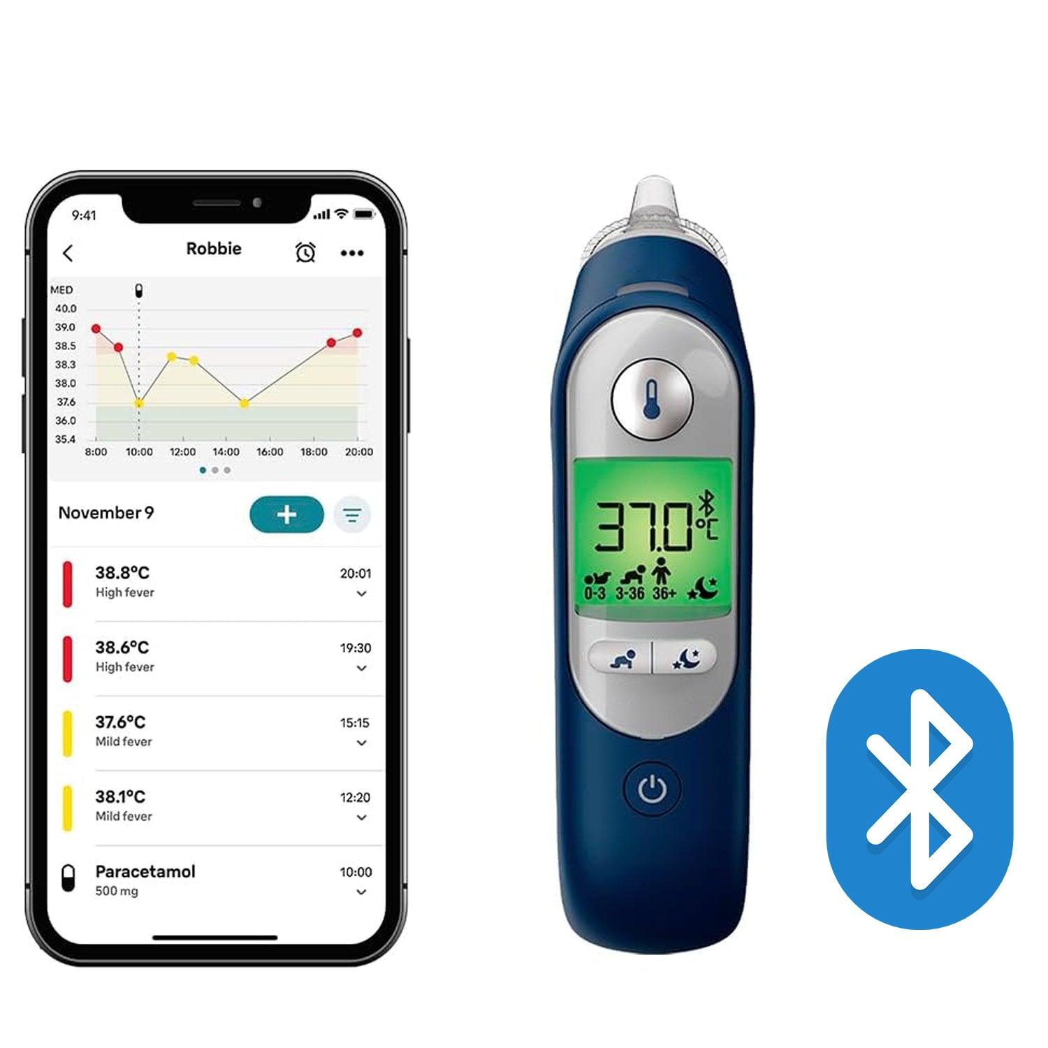 App connected thermometer