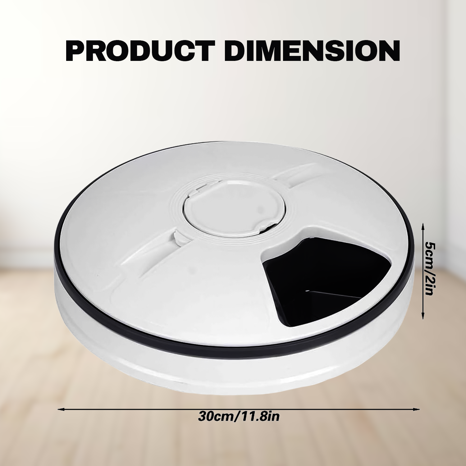 Automatic timed pet feeder