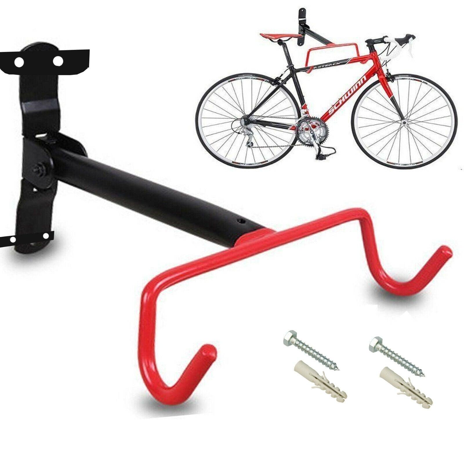 Support Mural Pour Vélo – Clip De Stationnement Pour VTT Et Vélo De Route – Fixation Par Vis, Polycarbonate, Plusieurs Couleurs