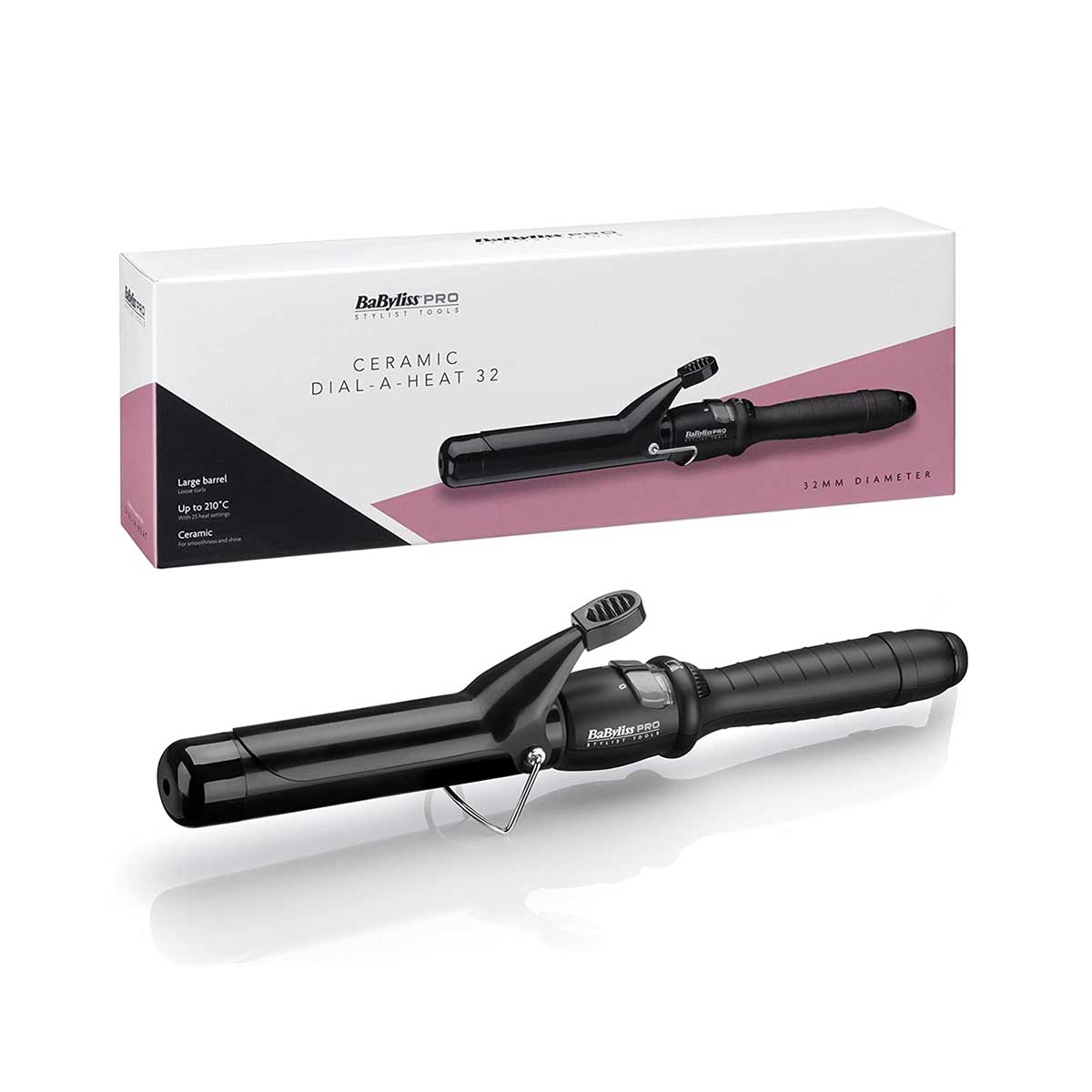 Hair Curler With Clamp