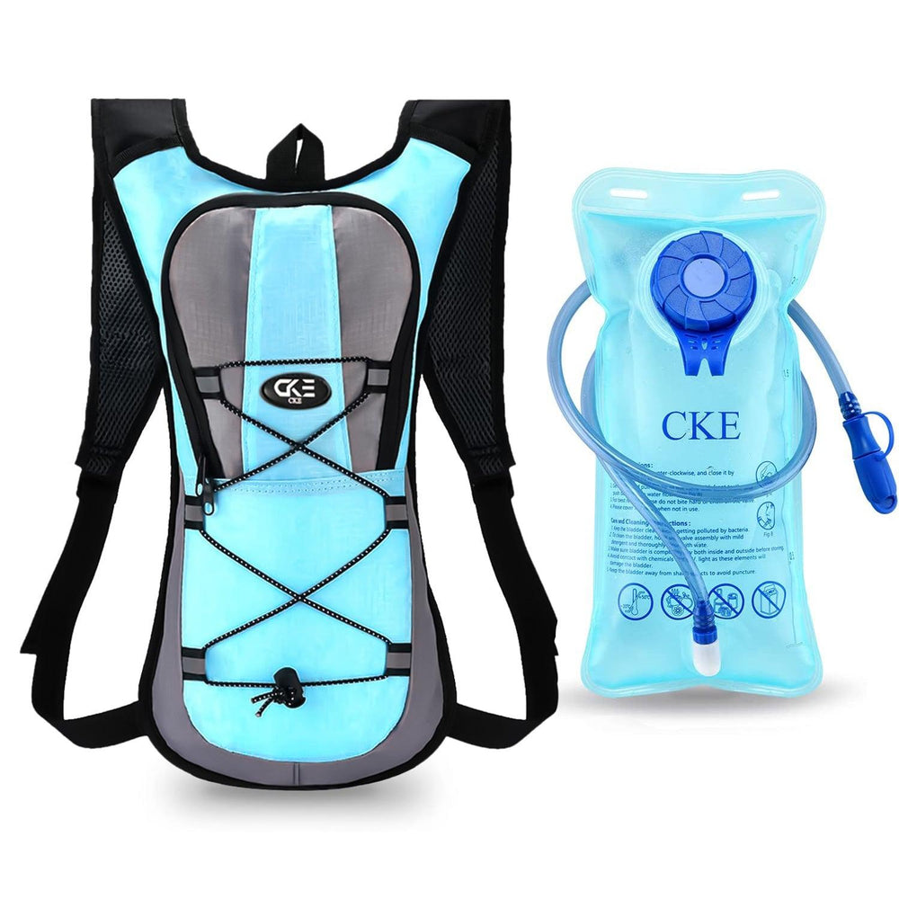 Home Backpack With Water Bladder - 2L Hydration Backpack Cycling Hiking ...