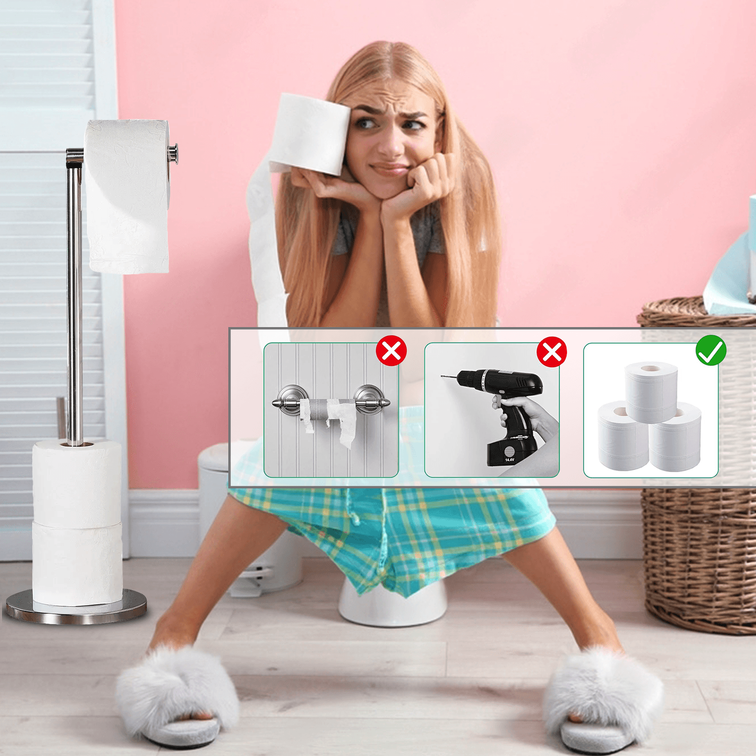 Bathroom Tissue Storage