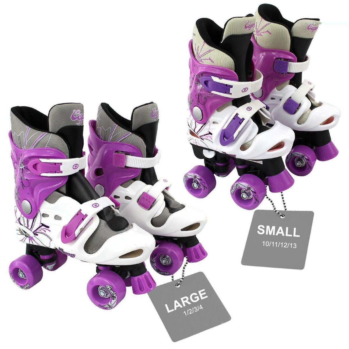 Cheap Roller Skates UK - Adjustable 4 Wheels Kids Roller Skates Boots