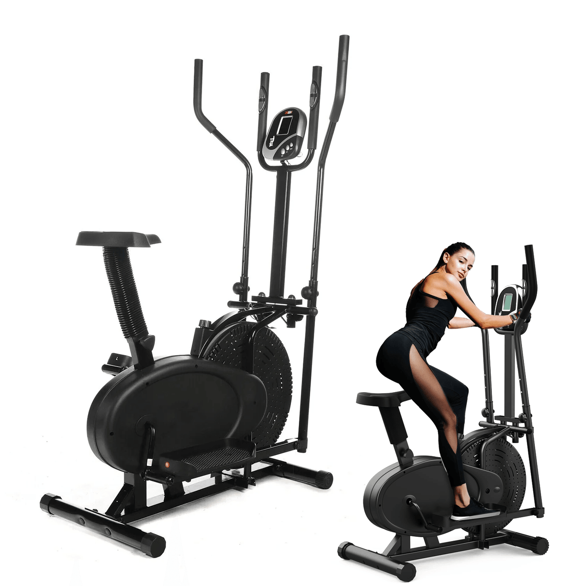 Home Best Elliptical Cross Trainer - 2 in 1 Exercise Bike Cardio ...