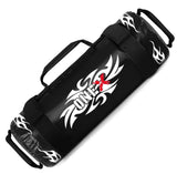 Black weighted sand bag