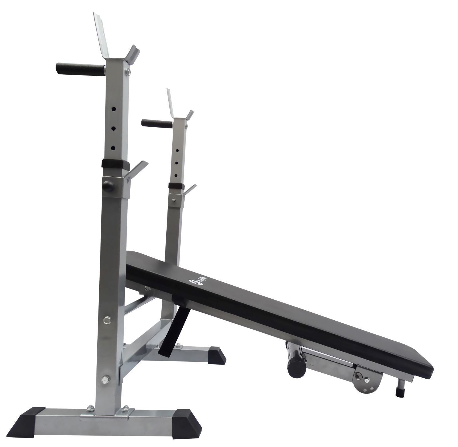 Folding Weight Bench With Rack