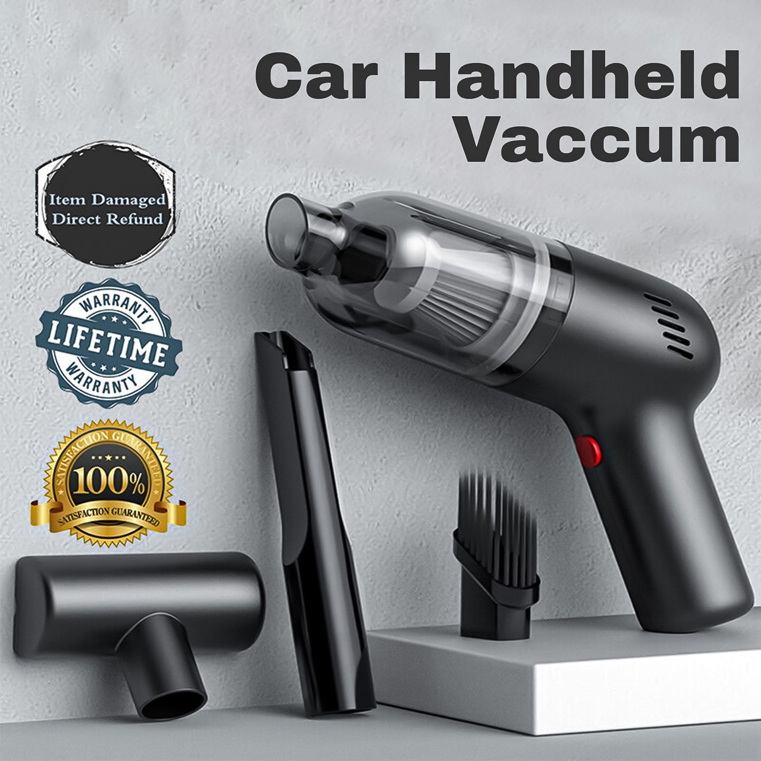 Best Cordless Vacuum Cleaner UK Handheld Vaccum Mini Power Suction