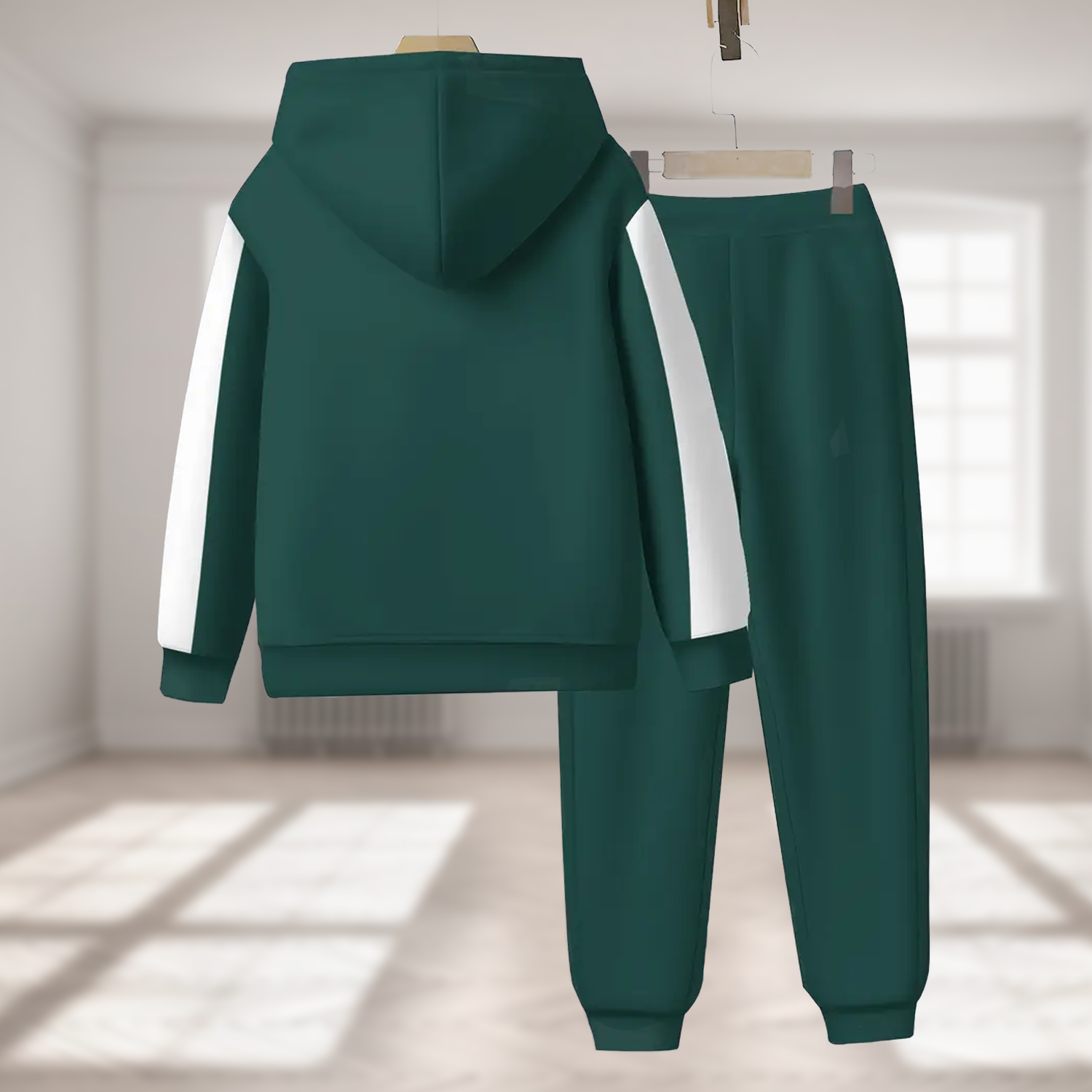 Casual loungewear hoodie and jogger tracksuit
