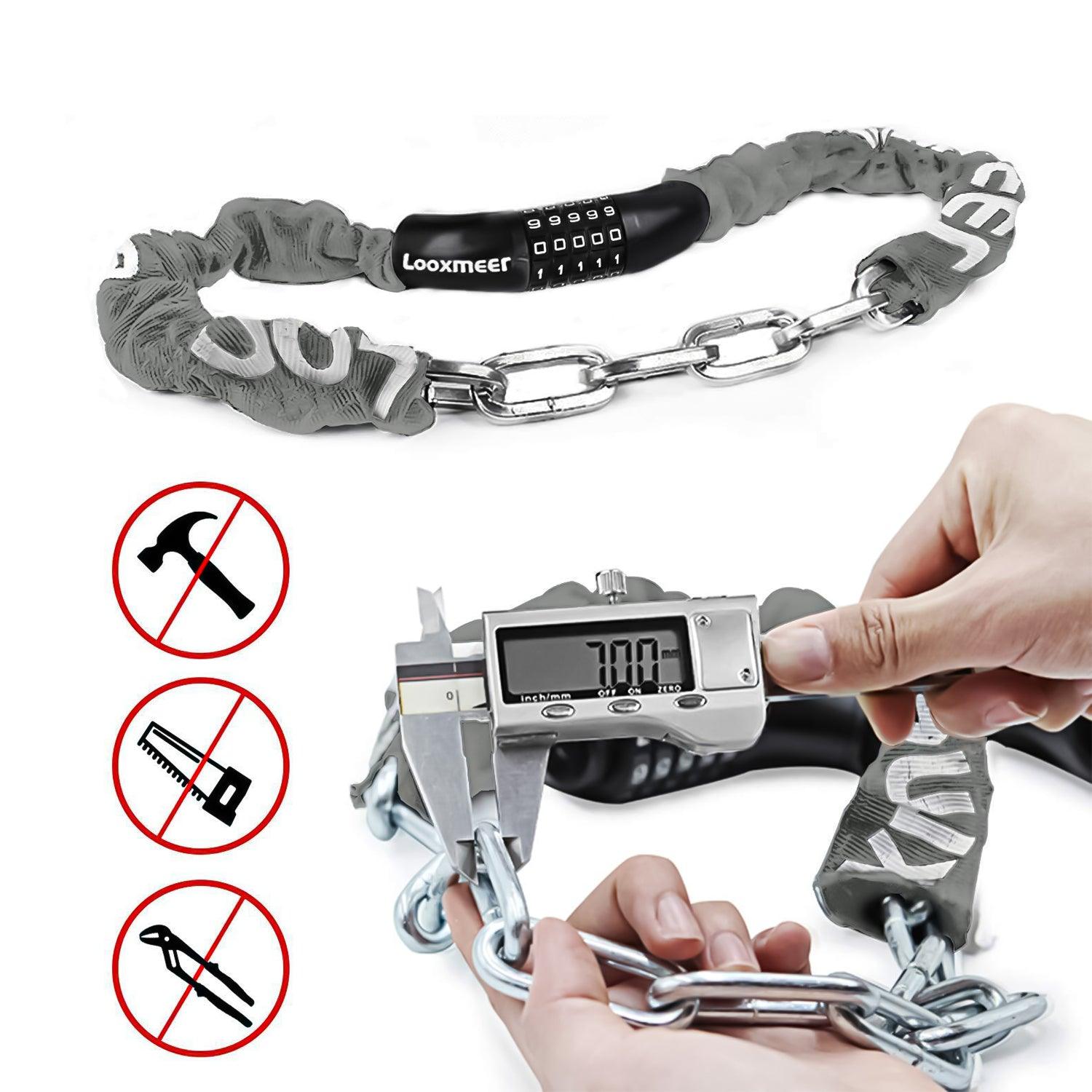 Chain Lock for Bike with digit combination
