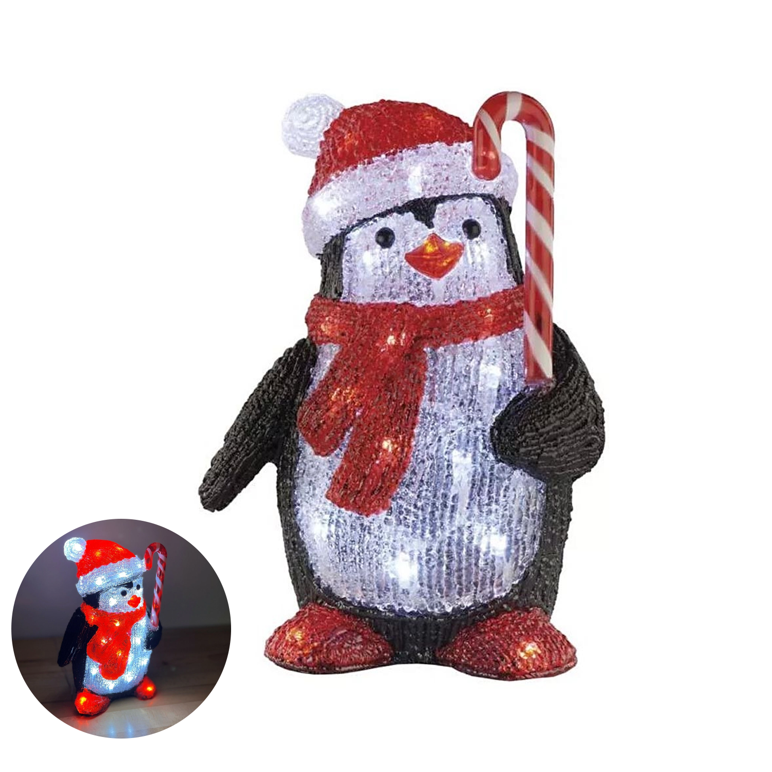 Christmas Acrylic Penguin