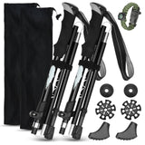 Collapsible trekking pole for hiking and camping