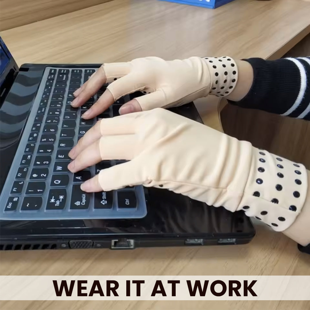Comfortable arthritis gloves