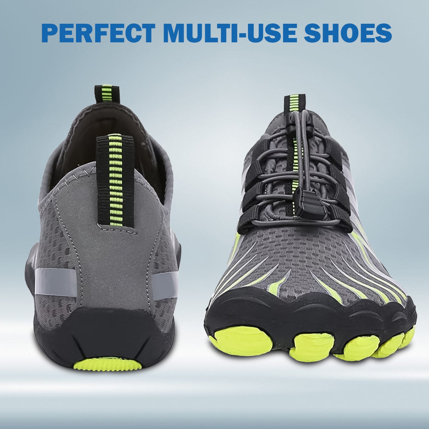 Comfortable running shoes with flat base
