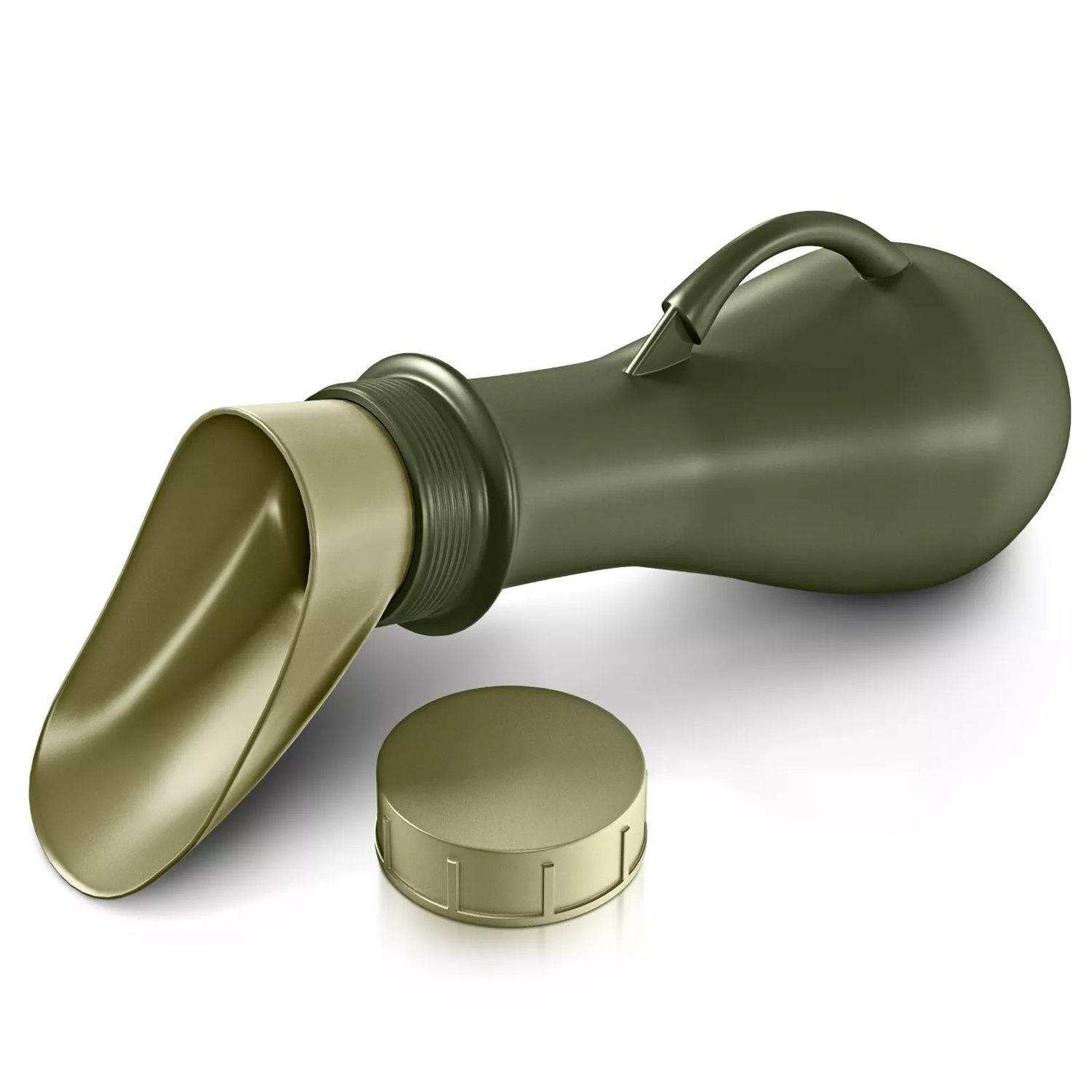 Compact and lightweight urinal for outdoor use