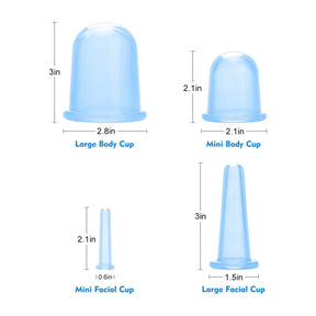 Silicone Cupping Set 