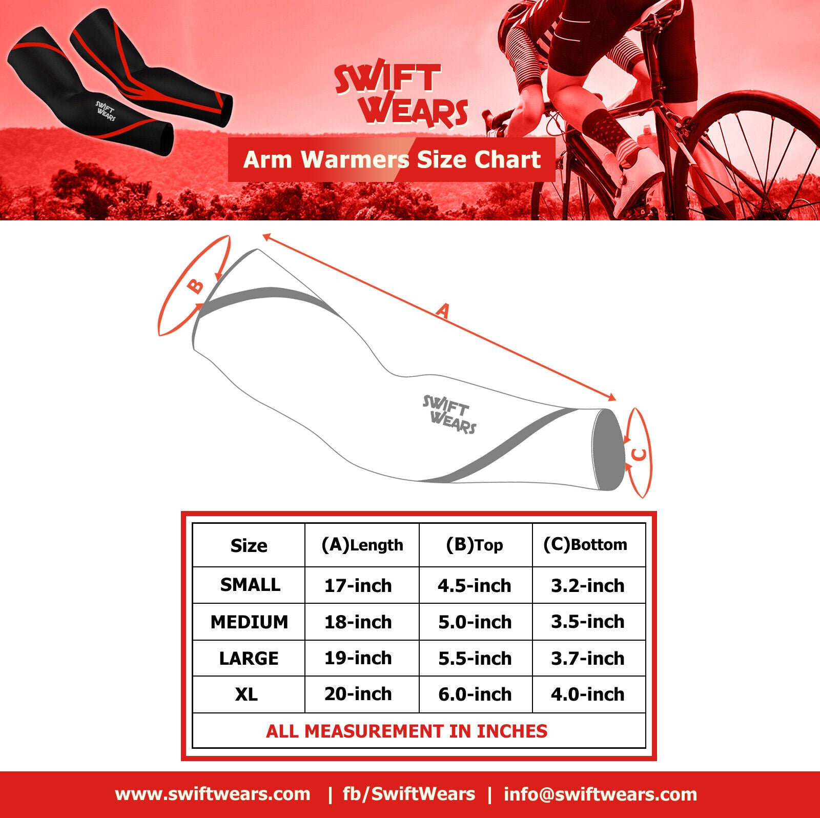 Cycling Arm Warmers UK - Arm Sleeves for Cycling