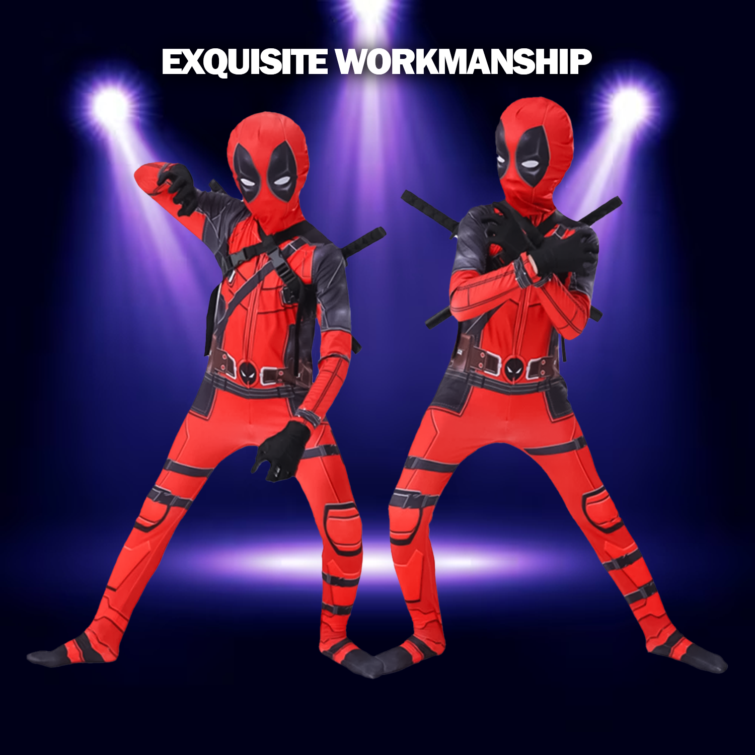 Deadpool fancy dress for boys