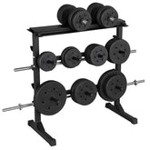 Weight Plates Storage Rack - Heavy Duty Weight Plate Holder for Home Gym Fitness